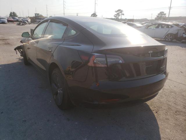 Photo 3 from auction – 2022 TESLA MODEL 3 with VIN 5YJ3E1EB4NF190375