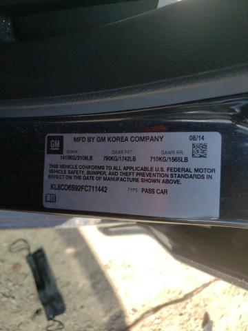 Zdjęcie 10 z aukcji – 2015 CHEVROLET SPARK 1LT z VIN KL8CD6S92FC711442