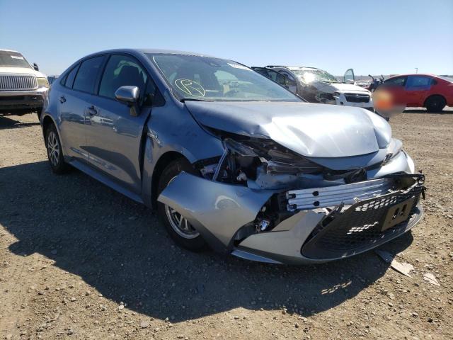 TOYOTA COROLLA LE 2020 with VIN JTDEBRBE4LJ000935 - Photo from auction
