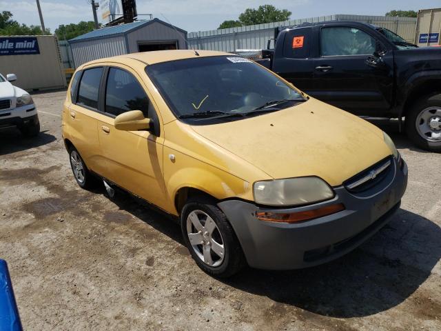 CHEVROLET AVEO BASE 2006 with VIN KL1TD66616B550408 - Photo from auction