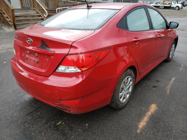 Photo 4 from auction – 2014 HYUNDAI ACCENT GLS with VIN KMHCT4AE7EU639364