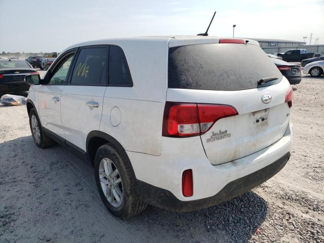 Photo 3 from auction – 2015 KIA SORENTO LX with VIN 5XYKT3A69FG618585