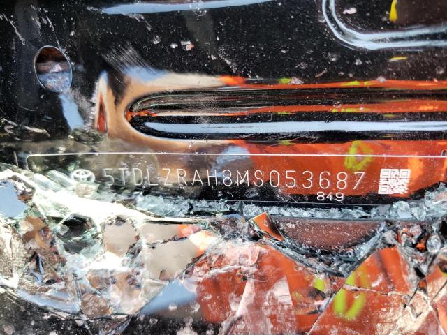 Photo 10 from auction – 2021 TOYOTA HIGHLANDER with VIN 5TDLZRAH8MS053687