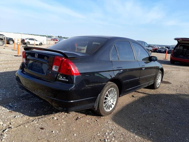 Photo 4 from auction – 2005 HONDA CIVIC LX with VIN 2HGES16535H563573