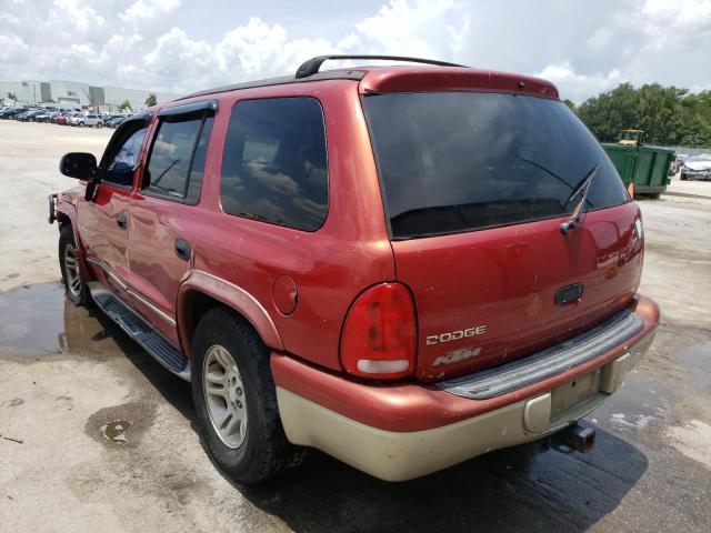 Photo 3 from auction – 2001 DODGE DURANGO with VIN 1B4HR28Z81F589141