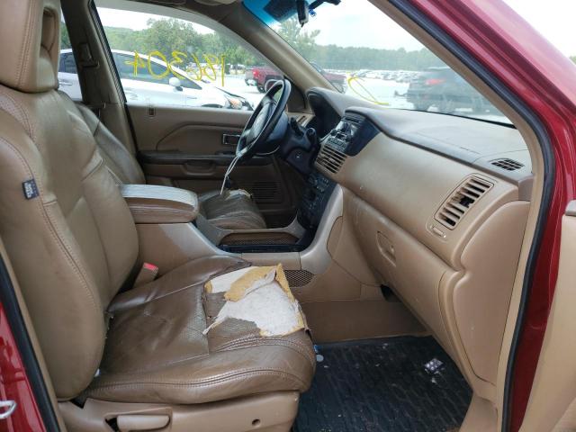 Photo 5 from auction – 2004 HONDA PILOT EXL with VIN 2HKYF185X4H578302
