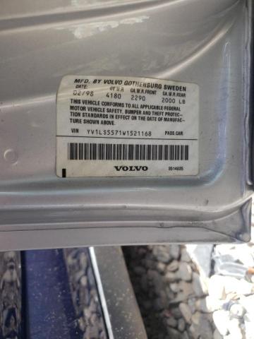 Photo 10 from auction – 1998 VOLVO S70 with VIN YV1LS5571W1521168