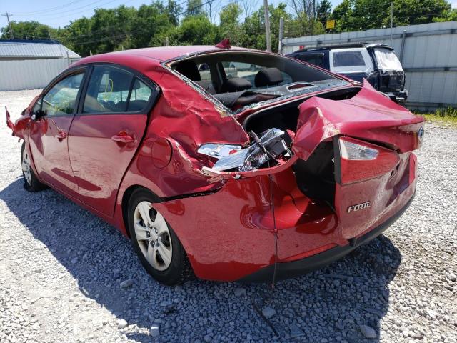 Photo 3 from auction – 2016 KIA FORTE LX with VIN KNAFK4A63G5578893
