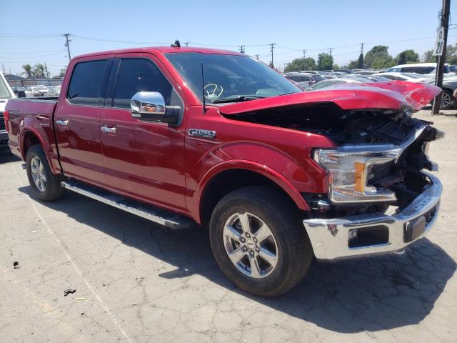 FORD F150 SUPER 2019 with VIN 1FTEW1EP0KKD72042 - Photo from auction