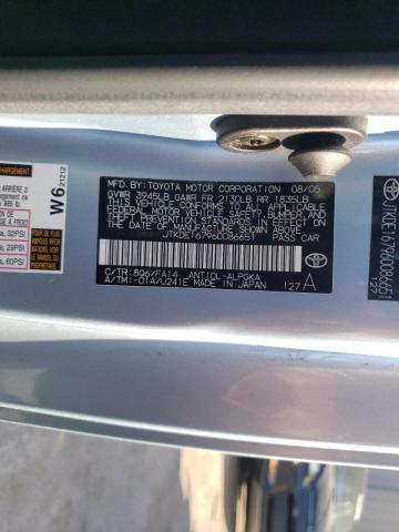 Photo 10 from auction – 2006 TOYOTA SCION TC with VIN JTKDE167960086651