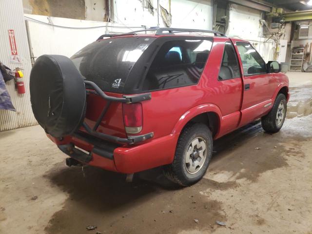 Photo 4 from auction – 2003 CHEVROLET BLAZER with VIN 1GNCT18X73K151591