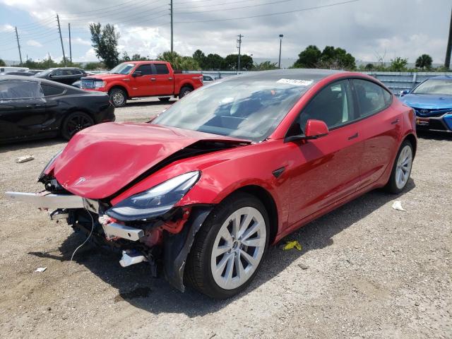 Photo 2 from auction – 2022 TESLA MODEL 3 with VIN 5YJ3E1EB2NF187491