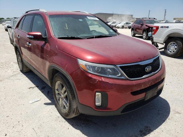 Photo 1 from auction – 2014 KIA SORENTO LX with VIN 5XYKT4A64EG536736