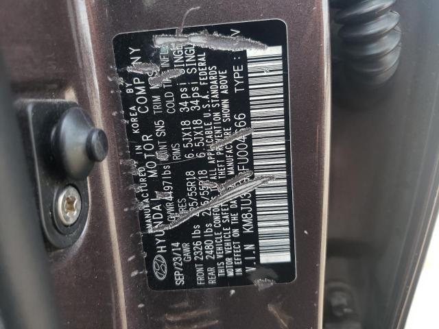 Photo 10 from auction – 2015 HYUNDAI TUCSON LIM with VIN KM8JU3AG2FU004666