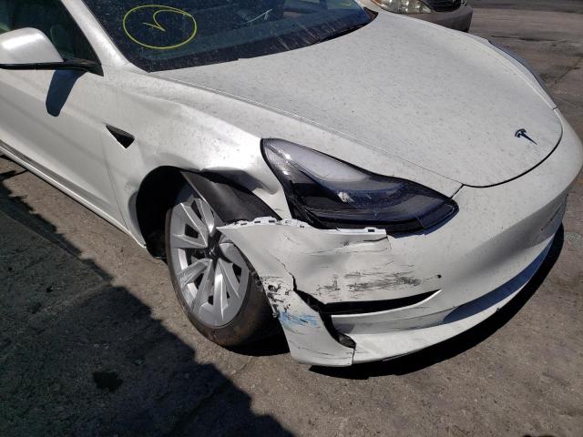 Photo 9 from auction – 2022 TESLA MODEL 3 with VIN 5YJ3E1EA1NF175212