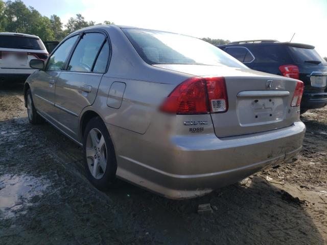 Photo 3 from auction – 2005 HONDA CIVIC EX with VIN 2HGES26735H516793