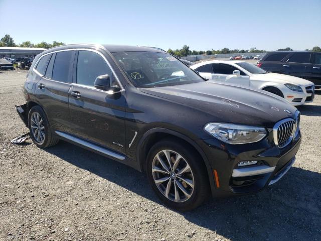 BMW X3 XDRIVE3 2018 with VIN 5UXTR9C52JLC77037 - Photo from auction