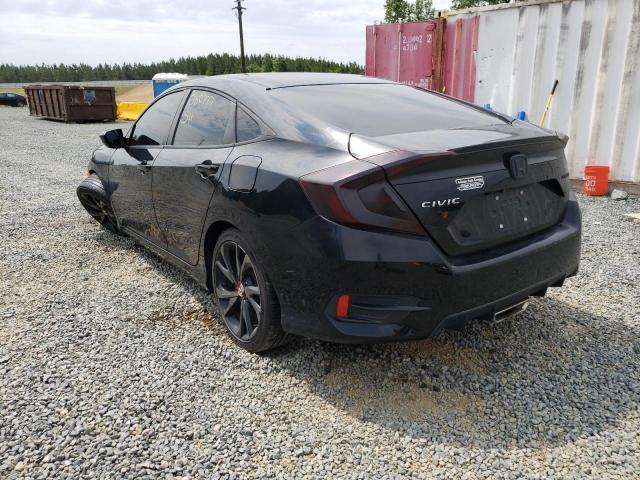 Photo 3 from auction – 2019 HONDA CIVIC SPOR with VIN 19XFC2F87KE035378