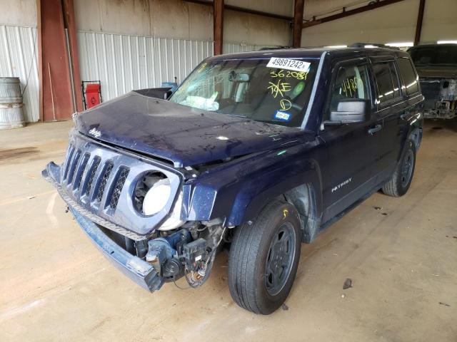 Photo 2 from auction – 2016 JEEP PATRIOT SP with VIN 1C4NJPBBXGD562081