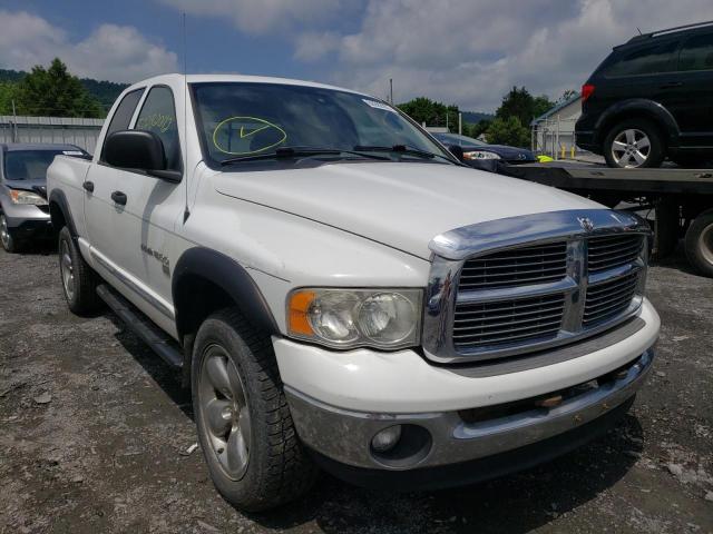 DODGE RAM 1500 S 2005 with VIN 1D7HU18D15S144355 - Photo from auction