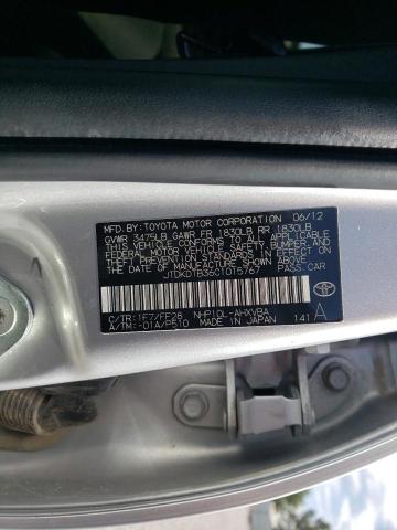 Photo 10 from auction – 2012 TOYOTA PRIUS C with VIN JTDKDTB36C1015767
