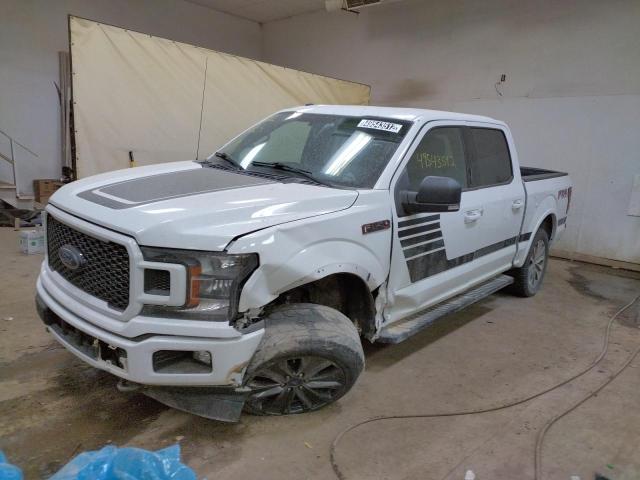 Photo 2 from auction – 2018 FORD F150 SUPER with VIN 1FTEW1EG7JFA93291