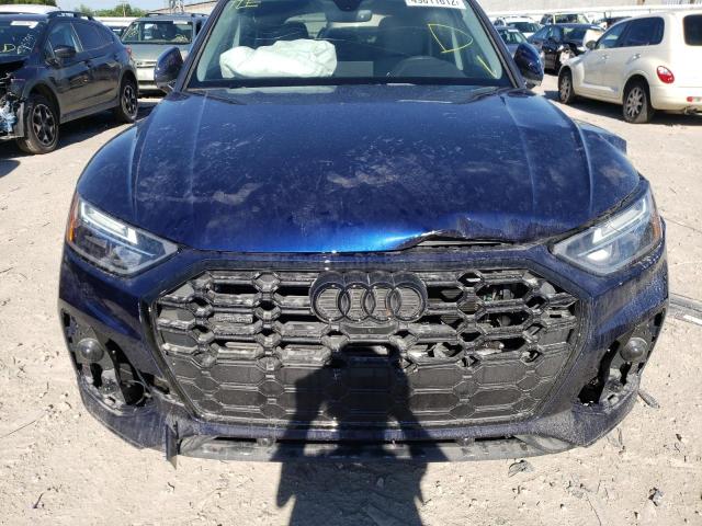 Photo 9 from auction – 2022 AUDI Q5 PREMIUM with VIN WA1EAAFY3N2077960