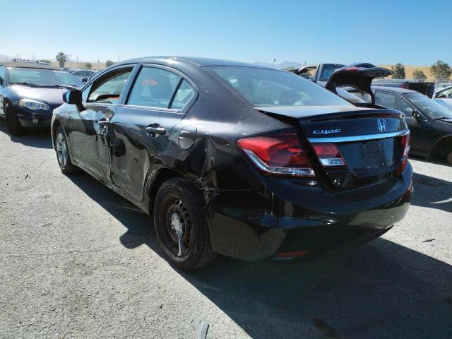 Photo 3 from auction – 2014 HONDA CIVIC LX with VIN 19XFB2F50EE270282