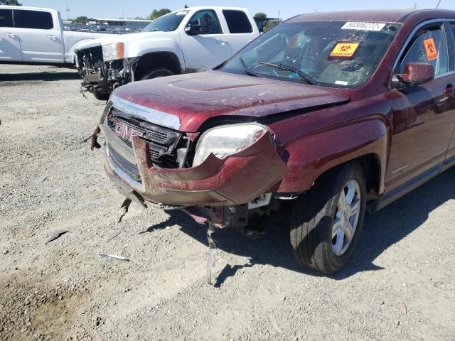 Photo 9 from auction – 2016 GMC TERRAIN SL with VIN 2GKALMEK2G6254196