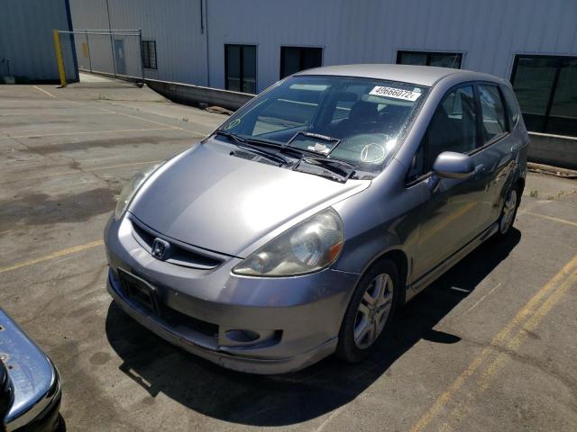 Photo 2 from auction – 2007 HONDA FIT S with VIN JHMGD38657S043291