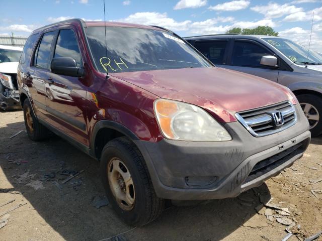 HONDA CR-V LX 2002 with VIN JHLRD68412C018551 - Photo from auction