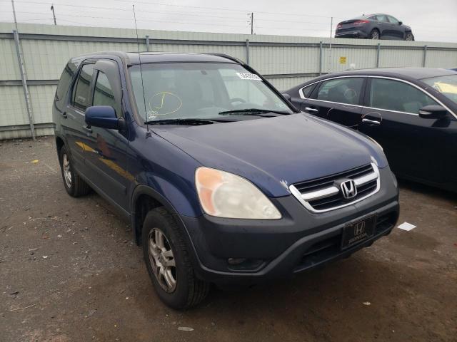 HONDA CR-V EX 2004 with VIN SHSRD78884U200994 - Photo from auction