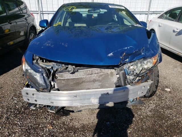 Photo 9 from auction – 2012 HONDA CIVIC LX with VIN 2HGFB2F57CH013087