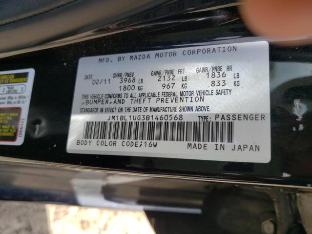 Photo 10 from auction – 2011 MAZDA 3 I with VIN JM1BL1UG3B1460568
