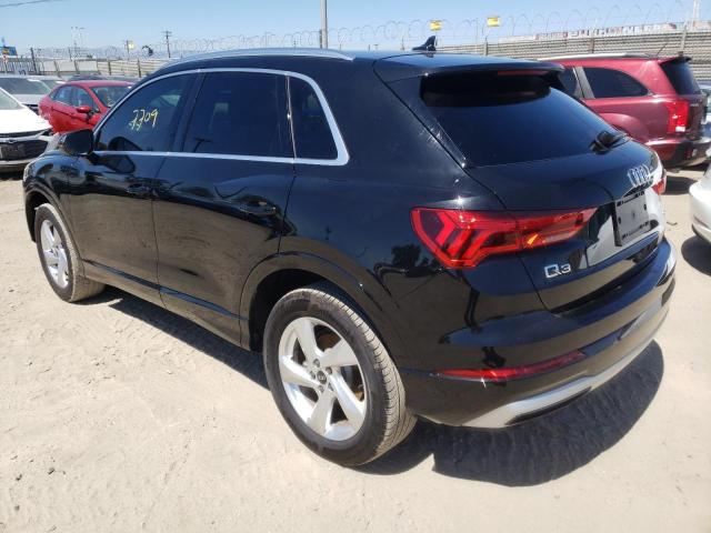 Photo 3 from auction – 2021 AUDI Q3 PREMIUM with VIN WA1AUCF37M1086218