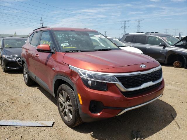 KIA SELTOS S 2021 with VIN KNDEUCAA6M7133555 - Photo from auction