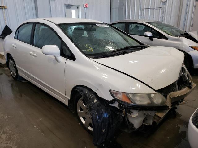 HONDA CIVIC LX 2010 with VIN 19XFA1F51AE066968 - Photo from auction