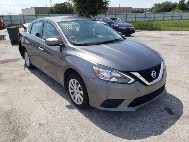 NISSAN SENTRA S 2018 with VIN 3N1AB7AP1JY344417 - Photo from auction