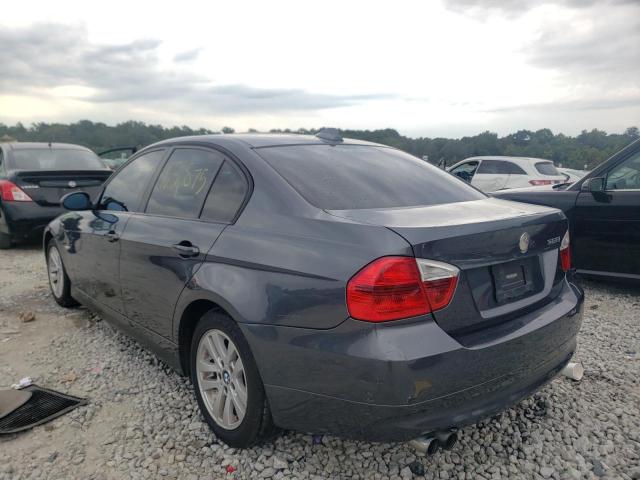 Photo 3 from auction – 2007 BMW 328 I with VIN WBAVA33557PG52965