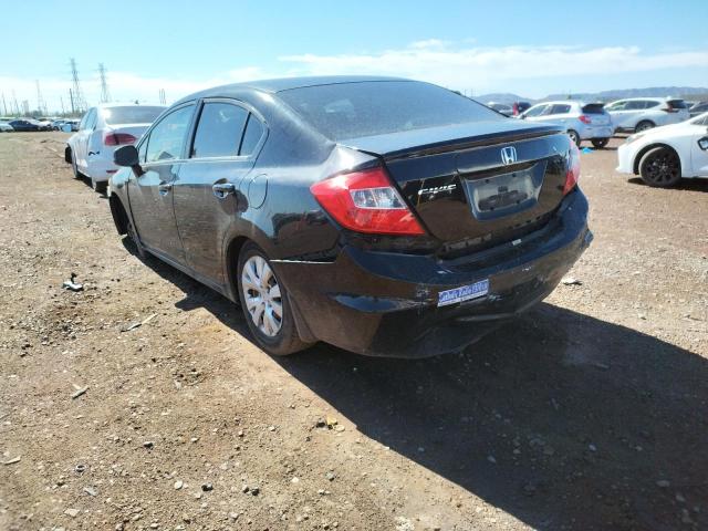 Photo 3 from auction – 2012 HONDA CIVIC LX with VIN 2HGFB2F52CH568853