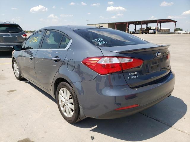Photo 3 from auction – 2014 KIA FORTE EX with VIN KNAFX4A8XE5084403