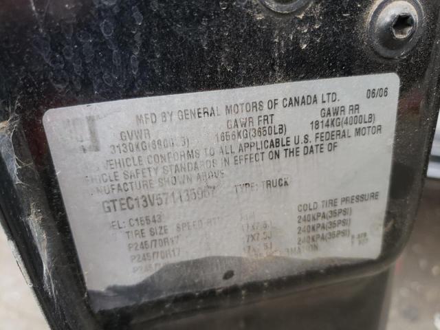Photo 10 from auction – 2007 GMC NEW SIERRA with VIN 2GTEC13V571135967