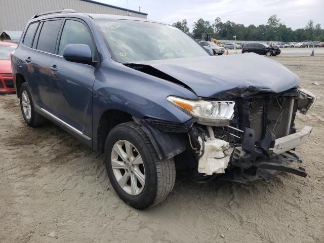 TOYOTA HIGHLANDER 2012 with VIN 5TDBK3EH4CS155171 - Photo from auction
