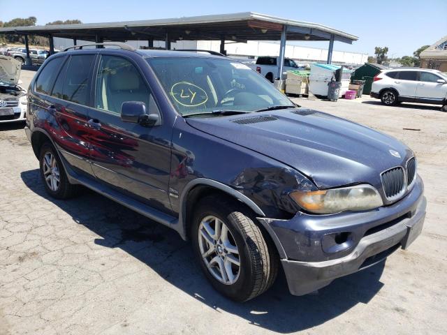 BMW X5 3.0I 2006 with VIN 5UXFA13566LY34428 - Photo from auction