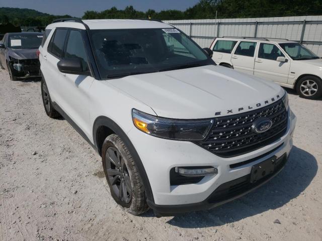 FORD EXPLORER X 2021 with VIN 1FMSK7DH6MGB88706 - Photo from auction