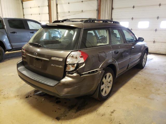 Photo 4 from auction – 2008 SUBARU OUTBACK 2. with VIN 4S4BP61CX87349066