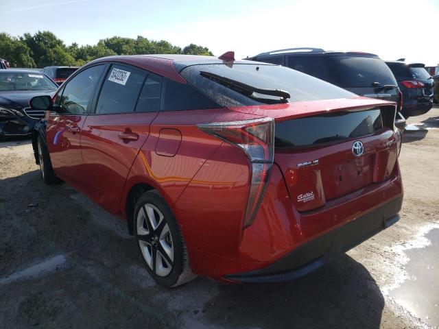 Photo 3 from auction – 2017 TOYOTA PRIUS with VIN JTDKARFU3H3052656