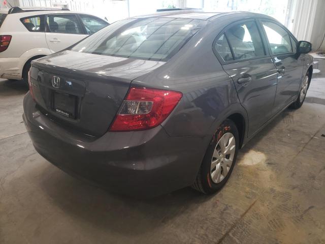 Photo 4 from auction – 2012 HONDA CIVIC LX with VIN 19XFB2F58CE087127