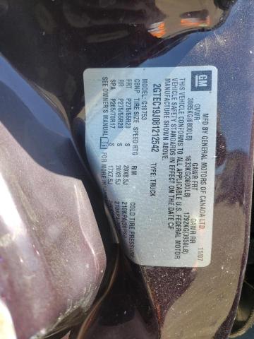 Photo 10 from auction – 2008 GMC SIERRA C15 with VIN 2GTEC19J081212542