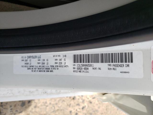Photo 10 from auction – 2008 CHRYSLER SEBRING TO with VIN 1C3LC56RX8N252011